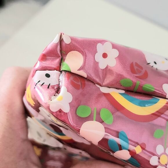 Hello Kitty Sanrio Girls Crossbody Messenger Bag Pink Rainbow Kitty - Picture 7 of 12